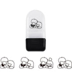 1PC Cartoon Pattern Lace Band Children's Rolling Flower Seal Creative Seal Graffiti Handbook DIY Roller Lace Decoration Band