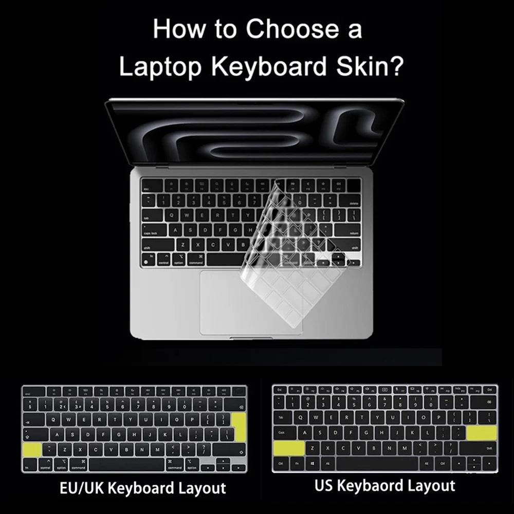 2026 Macbook Neo 13"(A18)  A3404 Keyboard Cover Skin，Premium Ultra Thin Keyboard Cover Protector