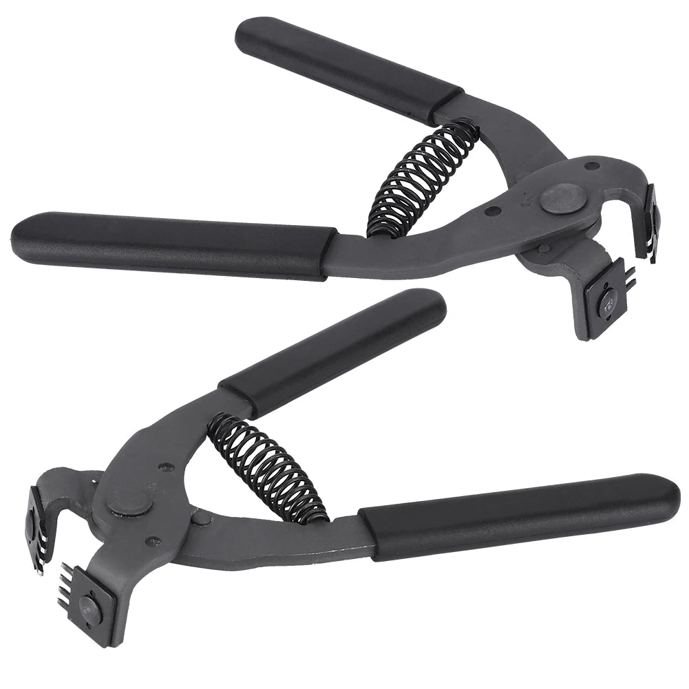 17cm Handheld Carbon Steel Silent Pliers 4mm Leather Craft Punch Sewing Tool For Leather Crafts / DIY Sewing Projects
