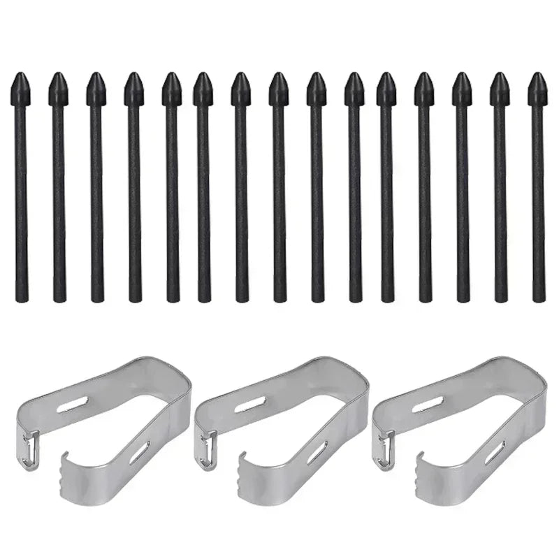 Replacement Stylus Pencil Nib for Samsung Galaxy Tab S6 Lite S6 S7 S8 S9 S10 S10U S23 S24 S25 S Pen Tips with Removal Tweezer