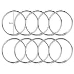 1-10PCS Binder Rings Loose Leaf Metal Book Ring Album Scrapbook Binders Craft Photo Organizer Keychain For Home Office