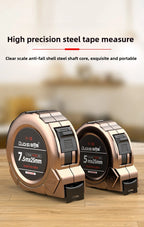Nylon Coated Tempered Steel Measuring Tape Waterproof Non-Hurtful Hands with Metal Axle 3m 5m 10m Steel Tape Measuring Cheap