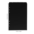 25Pcs A5 Binder Dividers Removable PP Index Tabs Portable Organizer for Office School Home File Document Management Binder