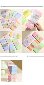100Pcs Colorful Printing daily romance life envelope pink daisy Office Paper Envelopes Oil painting School Supplies 175*88mm