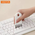 Multi-functional Flexible Mobile Phone Clean Fine Dust Cup Lid Card Slot Earphone Cleaning Brush For Headset Keyboard Cup Cover