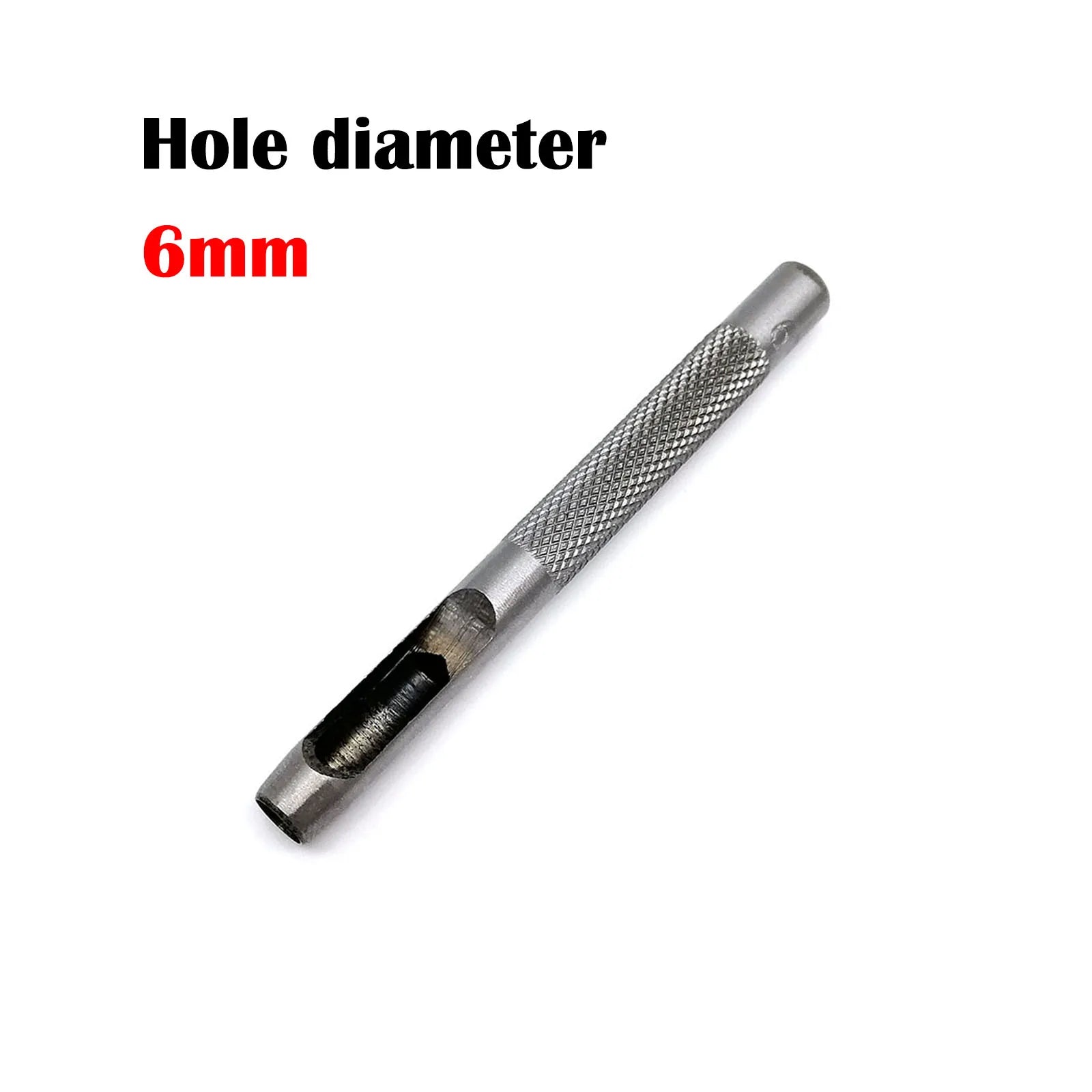 High Quality Steel 1mm 2mm 3mm 4mm 5mm 6mm 8mm to 20mm Round Hole Punch Tool Hollow Cutter for Leather Craft Belt Bag Clothing