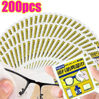 200-10Pcs/Box Glasses Cleaner Wet Wipe Disposable Anti Fog Misting Dust Remover Cleaning Lens Wipes Sunglasses Phone Screen