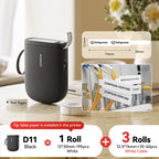 NIIMBOT D11 New Version Label Printer Mini Portable 300DPI Bluetooth Wireless Label Maker Name Tag Kitchen Sticker PrintingMaker