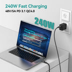 USB4 for Thunderbolt 4 Cable 40Gbps 8K@60Hz 4K@120Hz PD3.1 100W Type-C to USB-C Dual Protocol Compatible for iPhone 17 K36S