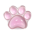 Mouse Pad Wrist Rest Transparent Wrist Guard Cute Cat's Paw Shaped Mouse Pad Non Slip Protection Hand Support Desktop Laptop