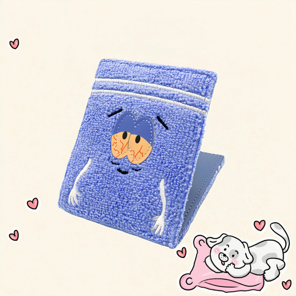 South Park Towel Wallet, Anime Embroidery Billfold, Women's Cartoon Bag/