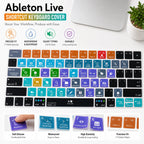 Ableton Live Avid Pro Tools Final Cut Pro X PS Hotkey Functional Keyboard Cover US Layout for Magic Keyboard A1644 MLA22B/A