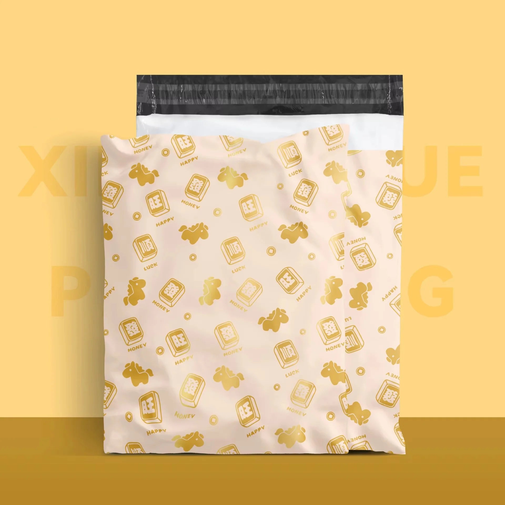 100PCS 9.8x13in Poly Mailer Adhesive Envelope Bag DIY Women Girl's Gifts Wedding Anniversary Plastic Mailing Packaging Pouches