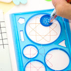 Geometry Spirograph Drawing Stencils Set Painting Template Art Crafts Creative Teenager Educational Toy Variety of Flowers Ruler