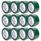 12 Rolls/Set Tape Packaging Tools Office Packing Supplies Waterproof Sealing PP Material Durable Can Be Written As Marking Tapes