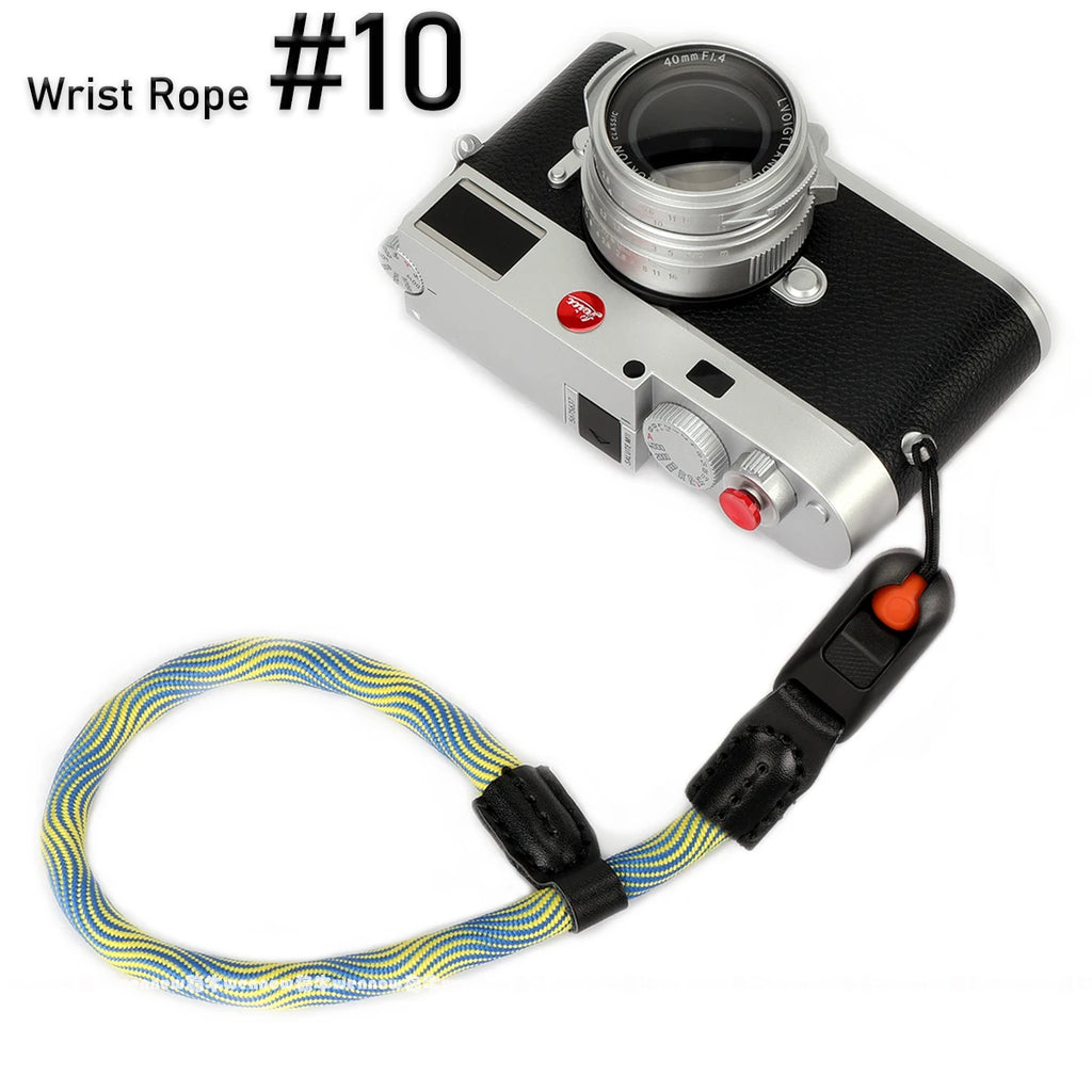Quick Release Beads Round Rope Camera Shoulder Strap Lanyard for Canon Nikon Panasonic Sony Fujifilm Neck Strap Wrist Strap