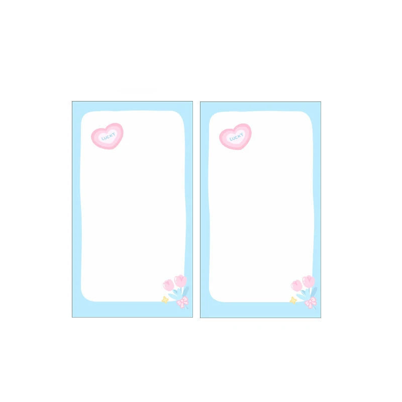 A6 Cute Loose-leaf Colorful Refill Inner Page Line Blank Grid Inner Page Inside Paper Stationery