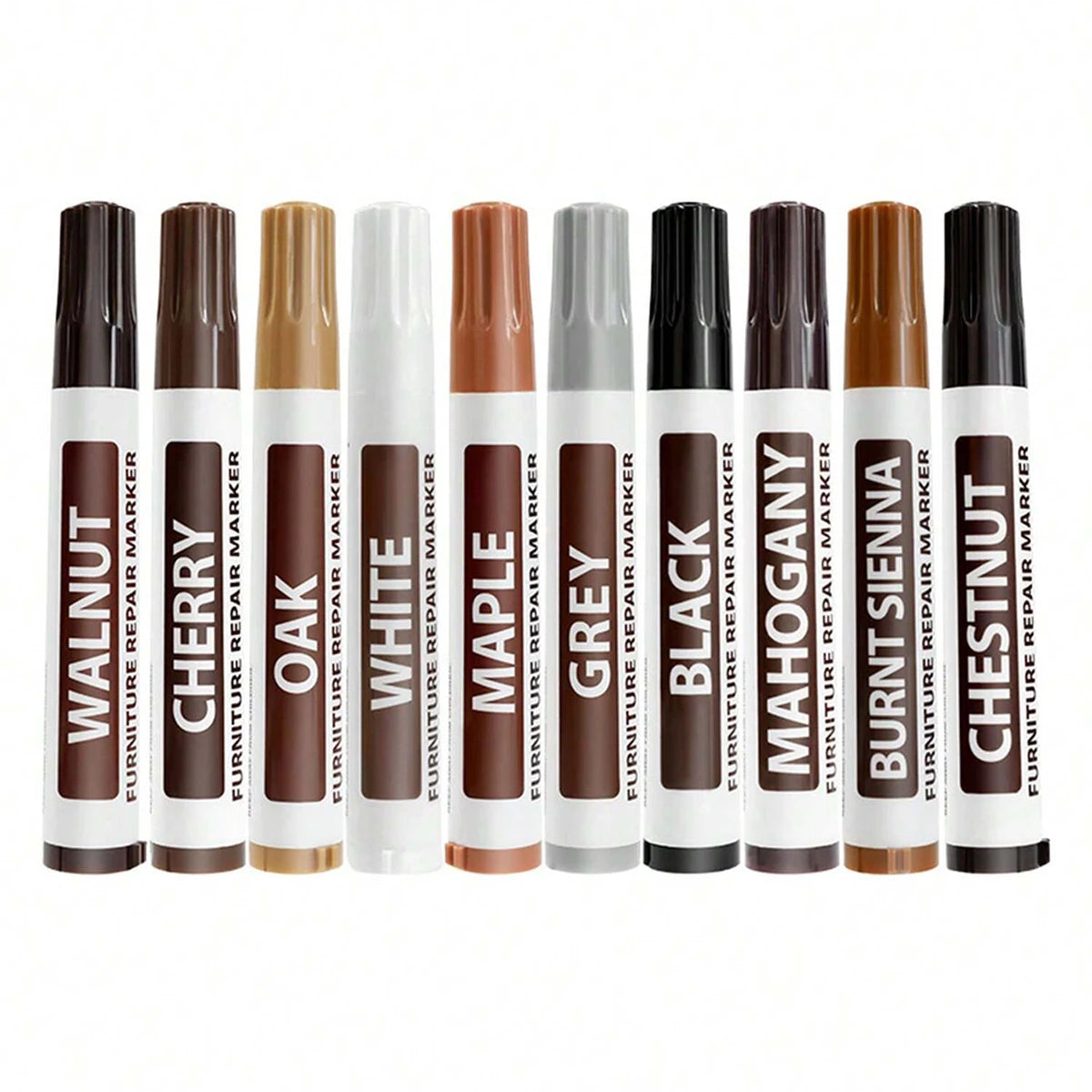 6-21Pcs Furniture Touch Up Kit Markers  Markers Crayons Filler Sticks Paint Pen Wooden Damaged Scratch Repair Pens