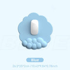 Keyboard Cloud Wrist Rest Pad Anti-Slip Desk Mat Memory Foam Palm Rest Ergonomic Mouse Pad Typing Wrist Rest for Office