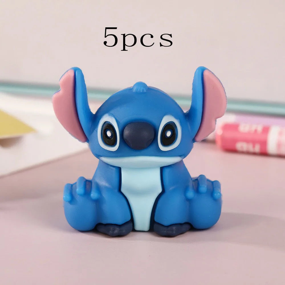 ** Cartoon Silicone Stitch Shape Pencil Sharpener Students Cute Cartoon Pencil Sharpener Pencil Sharpener Children's Stationery