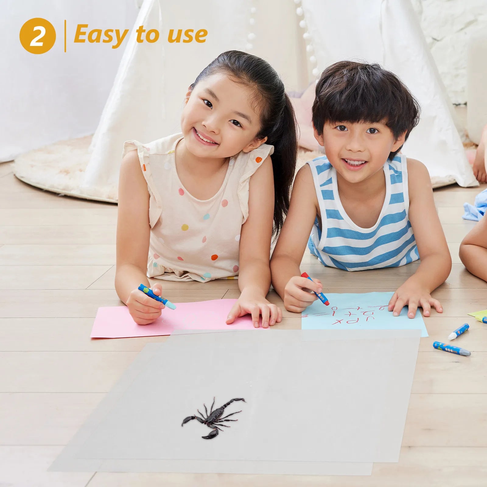 10Sheets Paper Tracing Paper for Insect Specimen Making Transparent Blank Tracing Sheets Art Sketching Drawing