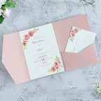 30pcs 18x13cm Green Envelopes for Wedding Invitation Small Business High-grade 250g Paper Stationery Supplies Storage Bag