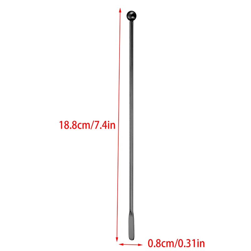 Stainless Steel Coffee Stir Stick Juice Rio Cocktail Drink Stirring Mixer Sticks Wedding Party Bar Muddler Champagne Stirrer
