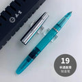 NEW Wingsung 601 Press Piston Fountain Pen Iridium EF/F Nib Steel Cap Vacumatic Resin Ink Pen School Stationery Office Supplies