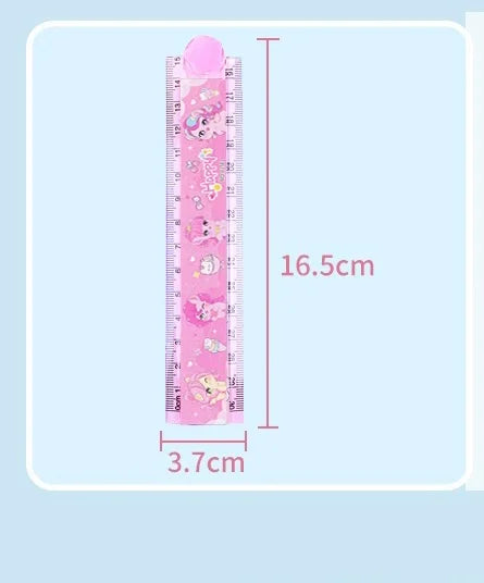 2Pcs Random 30cm Multi functional Foldable Ruler for Student Drawing Pattern Ruler