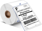 500 Pcs Thermal Shipping Waybill Label Stickers 4x6 A6 For Phomemo Pm-241bt D520bt 246s Portable Labeler Printer Mailing