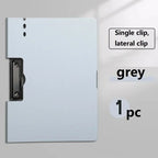 1PC A4 File Folder with Cover - Document Organizer Clipboard for Business & School, Office Stationery Supplies, Paper Holder