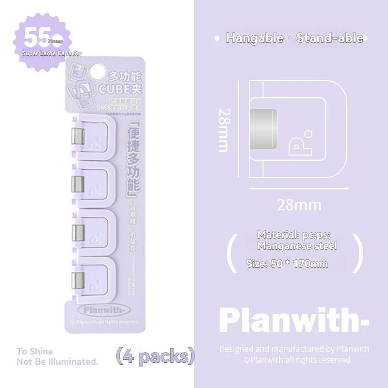 Student Specific Clip For The Beginning of The School Year Multifunctional Mini Folder Note Folder Cute Paper Material Storage