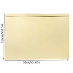 SKYSONIC 5pcs/10pcs/20pcs A4 Manila File Folders, Great For Organizer And Easy Files Storage,Khaki Folder Papers