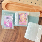 Home Decor A8 Binder Photo Album Cover 3 Holes Waterproof Kpop Photocard Holder PVC Clear Idol Card Collect Book