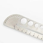 Multifunctional Stainless Steel Angle Ruler Measurement Tool Kawaii School Supplies Art Craft Geometry Drawing Instrument