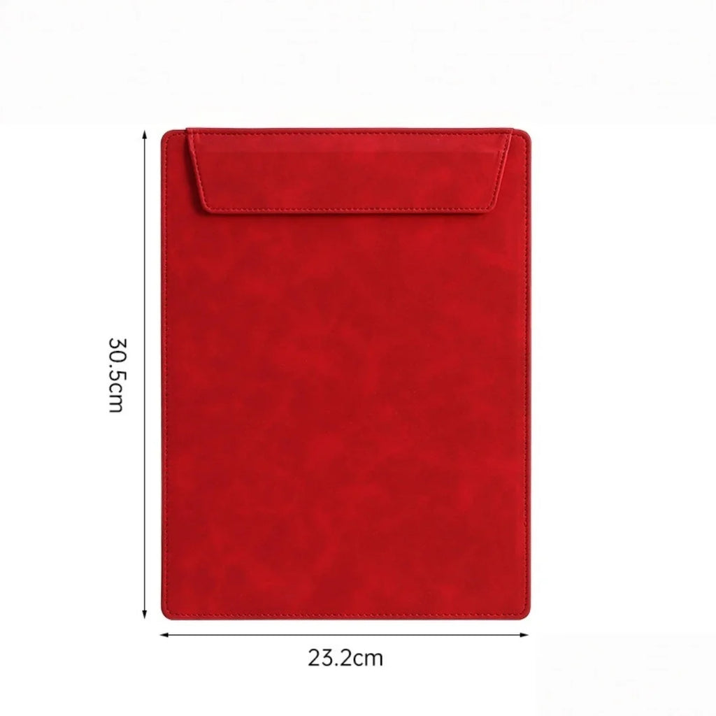 PU Leather Menu Wine Holder Invisible Magnetic Buckle Pen Insert A4 A6 File Folder Waterproof Clipboard Document Clip Restaurant
