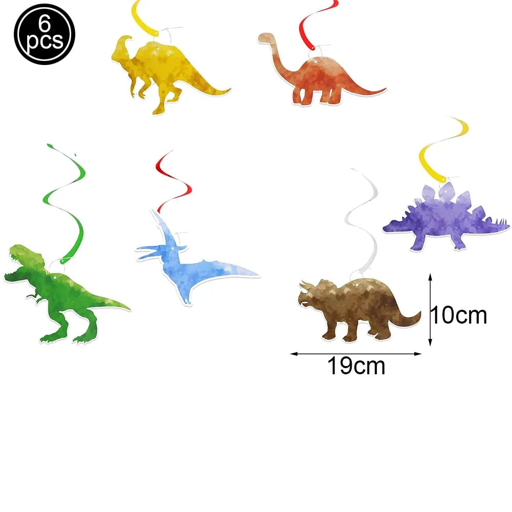 Jurassic Dinosaur Party Dinosaur Fossil Disposable Tableware Plate Cup Napkins Dinosaur Theme Birthday Party Decor Supplies