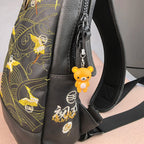 Kawaii Rilakkuma Easy Bear Phone Rope Chain Keyrings Lazybear Doll Keychains Bag Key Pendants Gift