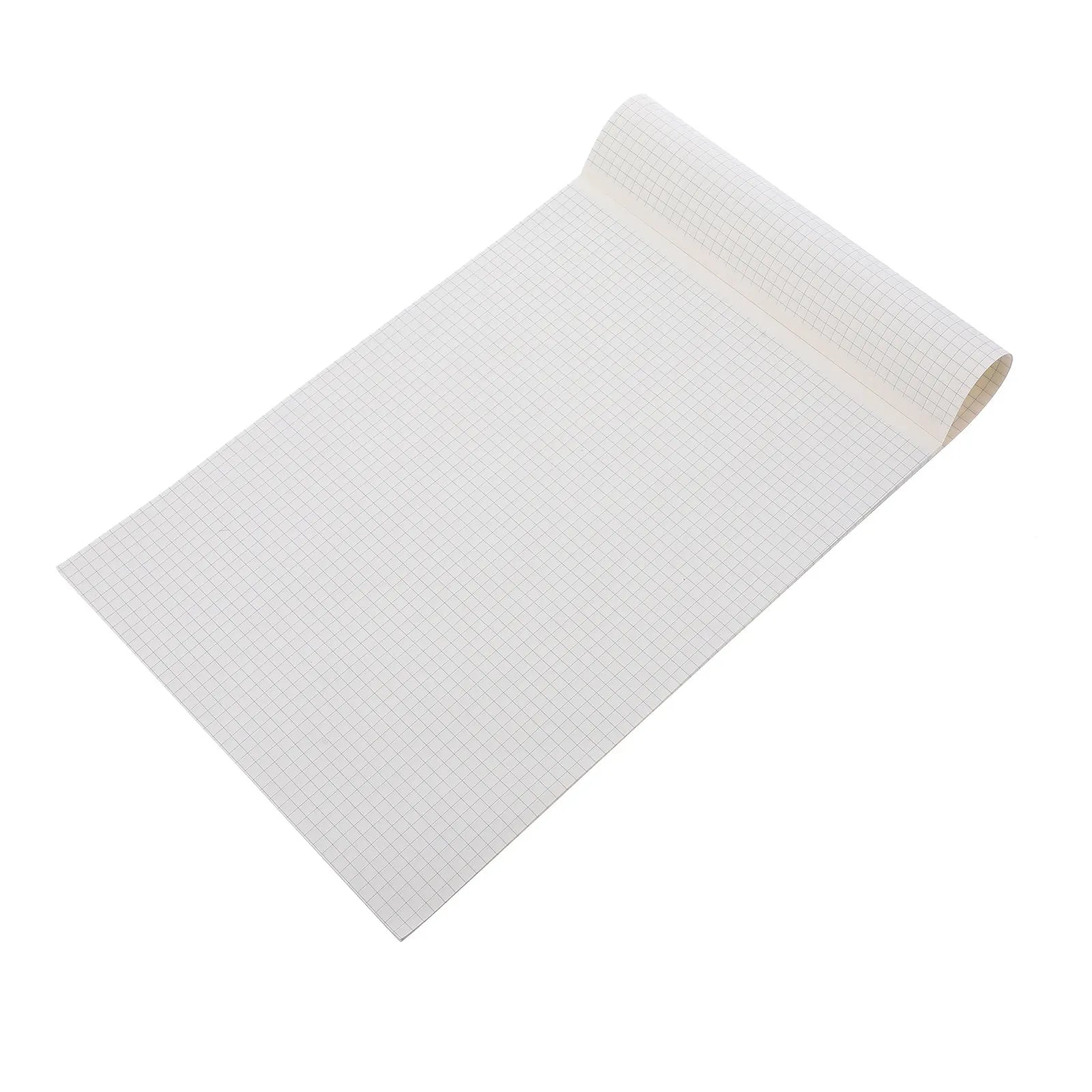 40Sheets Thickened Graph Paper Notebook Clear Layout Double Sided Grid Paper Drafting Engineering Pad Math Drawing Papers Back