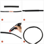 580/328/127PCS Heat Shrink Tubing Wrapping Kit 2:1 Shrinkable Wire Shrinking Wrap Tubing Wire Connect Cover Protection Sleeving