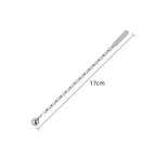 Stainless Steel Cocktail Drink Mixer Bar Stirring Mixing Sticks Muddler Ladle Stirrer Swizzle Sticks Coffee Stirring Sticks
