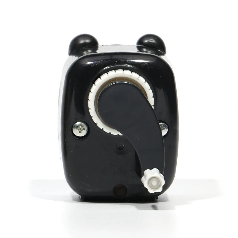 Cartoon Panda Hand-cranked Pen Sharpener Automatic Pen Feeding Pen Sharpener Educational and Stationery Pen Sharpener