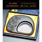 Exquisite Traditional Portable Lightweight Calligraphy Inkstones Huizhou Ink Slabs Perfect for Brush Writing Students Inkstone