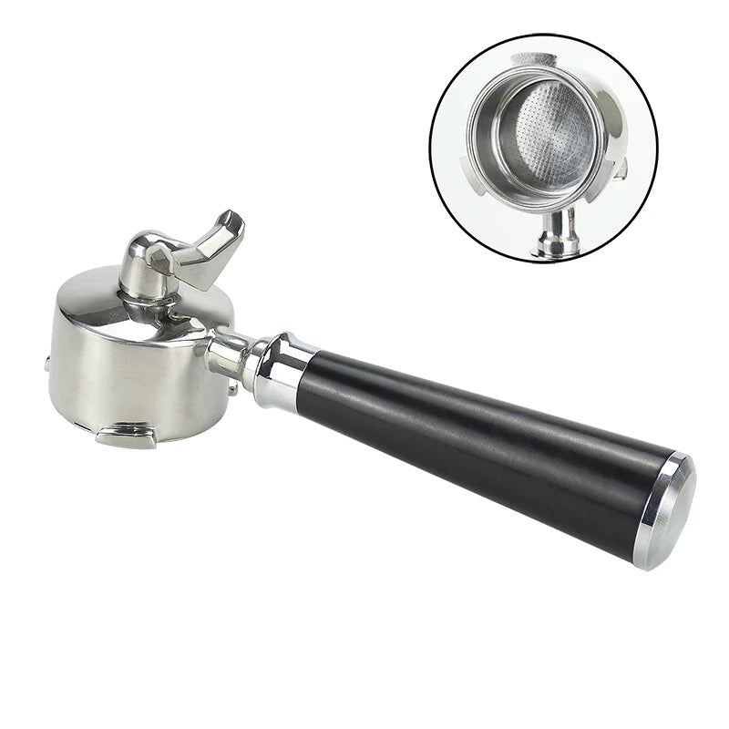 51mm Coffee Portafilter Double Spout Delonghi EC680 EC685 Espresso Machine Accessories Replacement Filter Basket Barista Tools