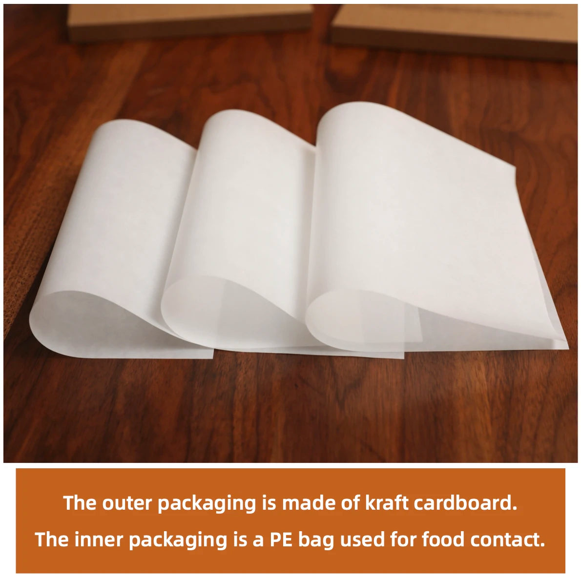 Parchment Paper Baking Paper 4"6"8"9"10"12" Precut Non-Stick Grilling Food Packaging Oven Air Fryer Steaming Bread Cake Cookie