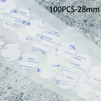 100/10PCS Seal Wax Stamp Stickers Self Adhesive Double Sided Round Circle Discs For Wax Sealing Stamp Candle Wick Making