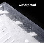 A5 Folder Bag 10Pcs Transparent Plastic Water Resistant File Holder File Paper Office Supplies Documents Sheet Protectors