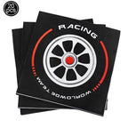 Race Car Party Plates Cup Napkins Race Track Party Supplies Racing Sports Themed Tableware for Kids Boys Birthday Home Decors