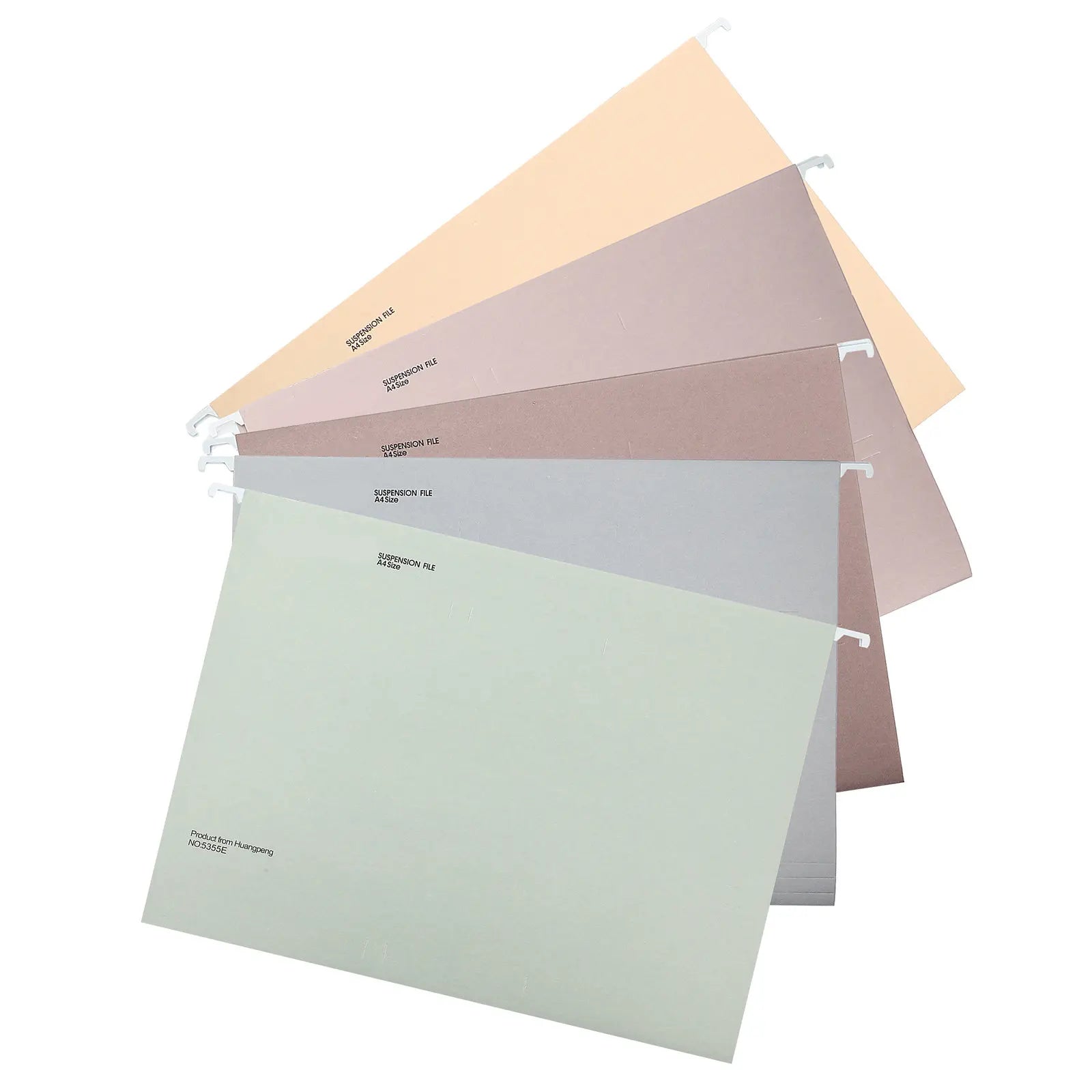 5Pcs Hanging File Folder Set Heavy Duty Metal Reinforced Receipts Organizer Portable Office School Home Bills Holder Document