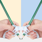 Silicone Pencil Grips Children's Writing Pencil Pen Holder Five Fingers Fixed Handwriting Posture Correction Assisted Grip